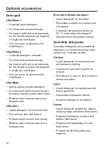 Preview for 92 page of Miele WWH 660 Operating Instructions Manual