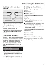 Предварительный просмотр 19 страницы Miele WWH 860 Operating Instructions Manual