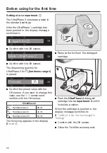 Предварительный просмотр 22 страницы Miele WWH 860 Operating Instructions Manual