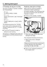 Предварительный просмотр 34 страницы Miele WWH 860 Operating Instructions Manual