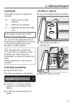 Предварительный просмотр 37 страницы Miele WWH 860 Operating Instructions Manual