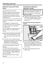 Предварительный просмотр 64 страницы Miele WWH 860 Operating Instructions Manual