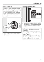 Предварительный просмотр 85 страницы Miele WWH 860 Operating Instructions Manual