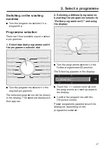 Предварительный просмотр 27 страницы Miele WWI 860 WPS Operating Instructions Manual