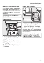 Предварительный просмотр 35 страницы Miele WWI 860 WPS Operating Instructions Manual