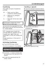 Предварительный просмотр 37 страницы Miele WWI 860 WPS Operating Instructions Manual