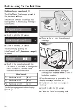 Предварительный просмотр 22 страницы Miele WWI 860 Operating Instructions Manual