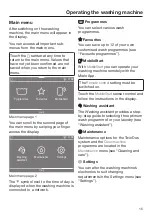 Preview for 15 page of Miele WWR 860 WPS Operating Instructions Manual