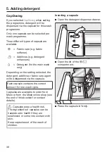 Preview for 38 page of Miele WWR 860 WPS Operating Instructions Manual