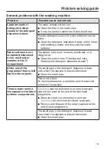 Preview for 79 page of Miele WWR 860 WPS Operating Instructions Manual