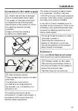 Preview for 95 page of Miele WWR 860 WPS Operating Instructions Manual