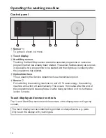 Предварительный просмотр 14 страницы Miele WWV 980 WPS Passion Operating Instructions Manual