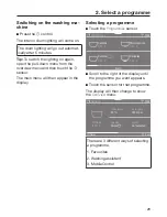 Предварительный просмотр 29 страницы Miele WWV 980 WPS Passion Operating Instructions Manual