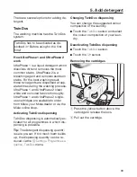 Предварительный просмотр 33 страницы Miele WWV 980 WPS Passion Operating Instructions Manual