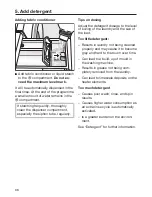 Предварительный просмотр 36 страницы Miele WWV 980 WPS Passion Operating Instructions Manual