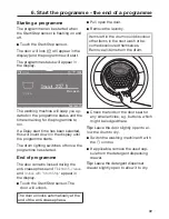 Предварительный просмотр 39 страницы Miele WWV 980 WPS Passion Operating Instructions Manual