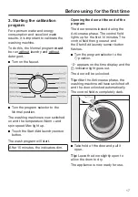 Предварительный просмотр 17 страницы Miele WXD 160 Operating And Installation Instructions