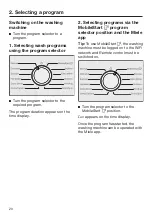 Предварительный просмотр 20 страницы Miele WXD 160 Operating And Installation Instructions