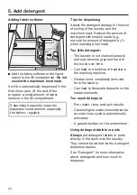 Предварительный просмотр 24 страницы Miele WXD 160 Operating And Installation Instructions