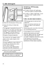 Предварительный просмотр 26 страницы Miele WXD 160 Operating And Installation Instructions