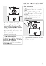 Предварительный просмотр 55 страницы Miele WXD 160 Operating And Installation Instructions