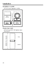 Предварительный просмотр 68 страницы Miele WXD 160 Operating And Installation Instructions