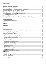 Preview for 4 page of Miele WXF 660 Operating Instructions Manual