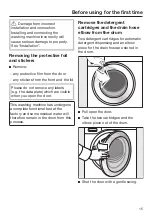 Preview for 15 page of Miele WXF 660 Operating Instructions Manual