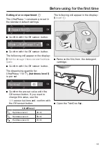 Preview for 19 page of Miele WXF 660 Operating Instructions Manual