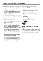 Preview for 22 page of Miele WXF 660 Operating Instructions Manual