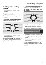 Preview for 25 page of Miele WXF 660 Operating Instructions Manual