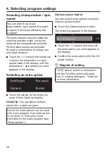 Preview for 28 page of Miele WXF 660 Operating Instructions Manual