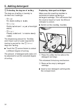 Preview for 32 page of Miele WXF 660 Operating Instructions Manual