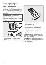 Preview for 34 page of Miele WXF 660 Operating Instructions Manual