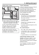 Preview for 35 page of Miele WXF 660 Operating Instructions Manual