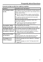 Preview for 67 page of Miele WXF 660 Operating Instructions Manual