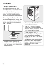 Preview for 80 page of Miele WXF 660 Operating Instructions Manual