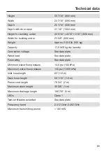 Preview for 89 page of Miele WXF 660 Operating Instructions Manual