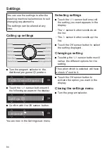 Preview for 90 page of Miele WXF 660 Operating Instructions Manual