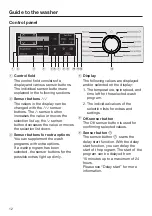 Preview for 12 page of Miele WXI 860 WCS Operating And Installation Instructions