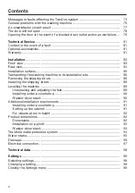 Preview for 4 page of Miele WXR 860 Operating Instructions Manual