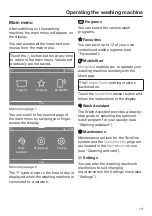 Preview for 13 page of Miele WXR 860 Operating Instructions Manual