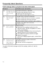 Preview for 70 page of Miele WXR 860 Operating Instructions Manual