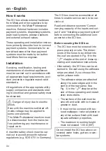 Preview for 34 page of Miele XCI-Box-LG Operating And Installation Instructions