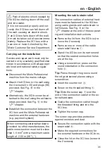 Preview for 35 page of Miele XCI-Box-LG Operating And Installation Instructions