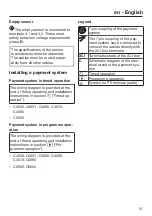 Preview for 37 page of Miele XCI-Box-LG Operating And Installation Instructions