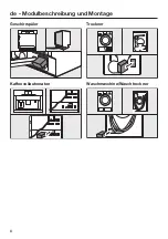 Preview for 8 page of Miele XKM 3100 W Fitting And Installation Instructions