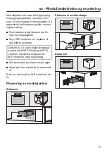 Preview for 79 page of Miele XKM 3100 W Fitting And Installation Instructions