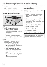 Preview for 102 page of Miele XKM 3100 W Fitting And Installation Instructions