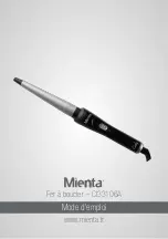 Preview for 6 page of Mienta CI33106A Instruction Manual